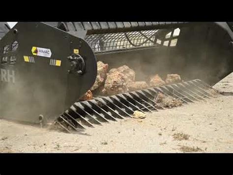 skid steer rock|ez pick skid steer attachment.